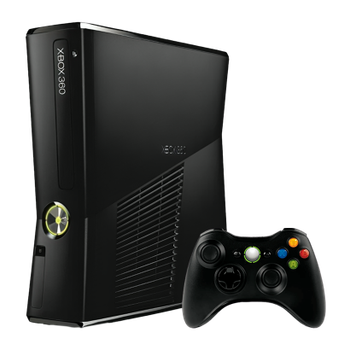Набор Консоль Microsoft Xbox 360 S Freeboot 500GB Black + 5 Встроенных Игр Б/У + Геймпад Беспроводной RMC