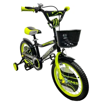 Детский велосипед X-Treme ROCKY 25.16-01 черно-зеленый