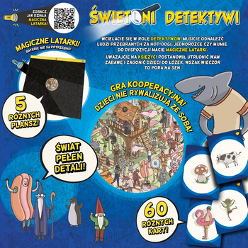 Настільна гра Nasza Ksiegarnia Світлові детективи (5904915905489)