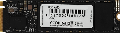 SSD диск AMD Radeon R3 2TB M.2 2280 NVMe PCIe 4.0 x4 3D NAND TLC (R3MP42048G8)