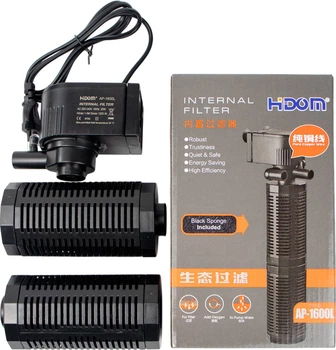 Фільтр занурювальний Hidom AP-1600L 25 Вт 300 л (6945175410459)