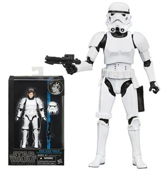 Фигурка Хана Соло Звездные войны (маскировка штурмовика) Han Solo 09 Black Series Star Wars 15 см