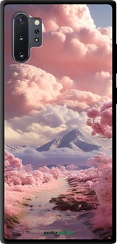 Чехол на Samsung Galaxy Note 10 Plus Розовые облака "5660b-1756"