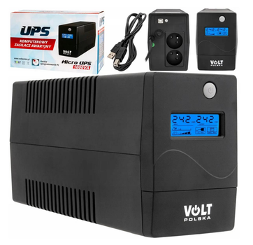 Источник бесперебойного питания UPS Volt Polska 1000 VA 600 W