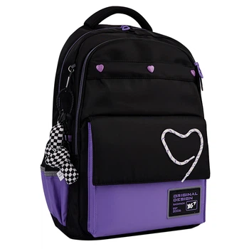 Рюкзак шкільний Yes TS-48 Purple Hearts 559923