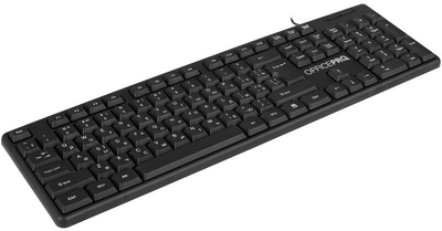 Клавіатура OfficePro SK166 USB Black