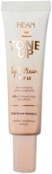 Тональний крем Hean Tone Up Light Cream SPF15 тон 02 Natural 30 мл (5907474400976)