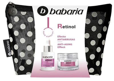 Набір по догляду за обличчям Babaria Retinol Крем 50 мл + Сироватка 30 мл (8410412607032)