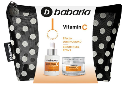 Набір по догляду за обличчям Babaria Vitamin C Крем 50 мл + Сироватка 30 мл (8410412607025)