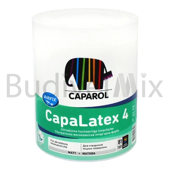 Фарба інтер'єрна Caparol CapaLatex 4 латексна Basis1 1 л біла матова