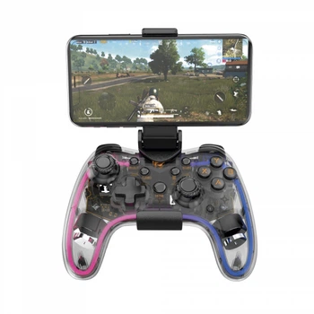 Игровой беспроводной геймпад HAVIT HV-G180BT RGB Transparent