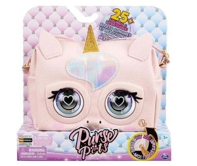 Інтерактивна сумочка Purse Pets Glamicorn Єдиноріг рожева