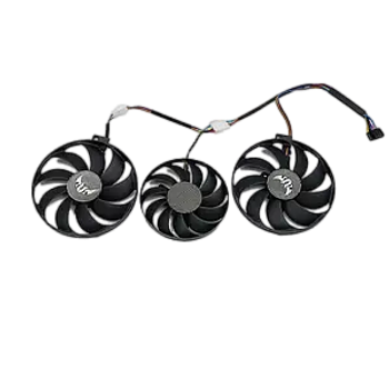 Вентилятор (кулер) Everflow 18422 для відеокарти Asus ROG Strix RTX 3060-3090, RX 6700, RX 6800 комплект 3шт