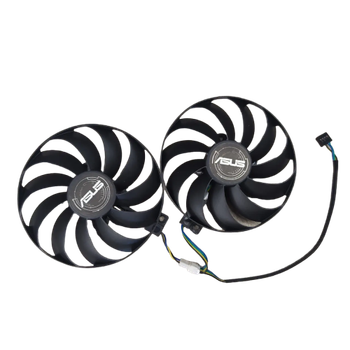 Вентилятор (кулер) Everflow 23783 для відеокарти Asus Dual Evo RX 5600 XT – 5700 XT комплект 2шт (T129215SU)
