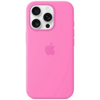 Чохол силіконовий OEM Silicone Case with MagSafe для Apple iPhone 16 Pro Max Peony