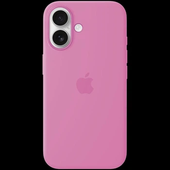 Чехол силиконовый OEM Silicone Case with MagSafe для Apple iPhone 16 Peony