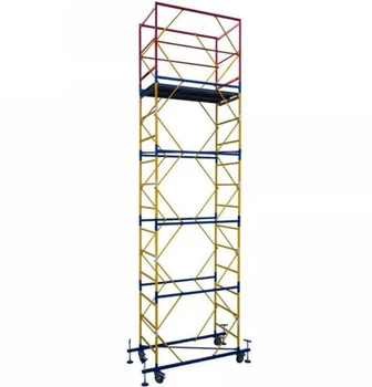 Вишка-тура VIRASTAR КОМПАКТ 4+1 (7 м, 0.8x1.7 м) з домкратами (25670)