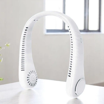Вентилятор на шею Hands-free USB мини-вентилятор с аккумулятором (t5867)