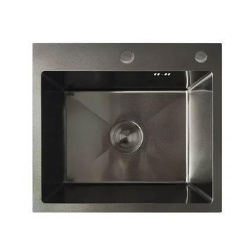 Мийка Mixxus MH5045 Nano-Black з нерж. сталі (колір графіт) (MX1926)