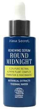 Serum przeciwzmarszczkowy do twarzy Alma Secret Round Midnight 0.2% Retinol 30 ml (8436568713045)