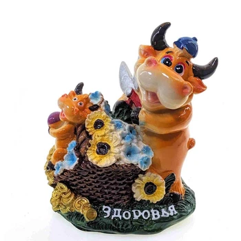 Копилка Коровы 10х8х7 см (33823A)