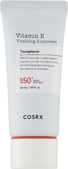Сонцезахисний крем для обличчя Cosrx Vitamin E Spf50 50 мл (8809598454613)