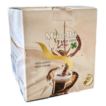 Кава у дріпах Minelly Irish Cream 10 шт Мінеллі 100% Арабіка