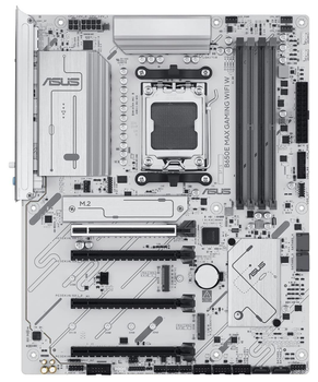 Материнська плата ASUS B650E MAX GAMING WIFI W White (B650E MAX GAMING WIFI W) (Socket AM5, AMD B650, ATX)