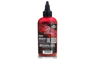 Активатор клювання Крильова олія Interkrill KRILL OIL 100мл Тигровий горіх