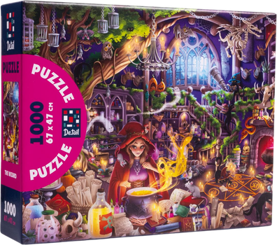 Пазлы Vladi Toys De.tail Волшебница 1000 деталей (DT1000-14)