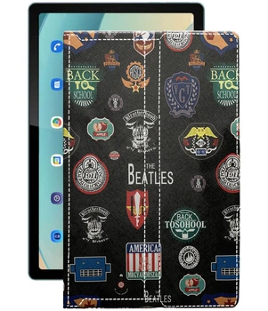 Чохол з екошкіри для планшету Blackview Tab 11 Бітлз
