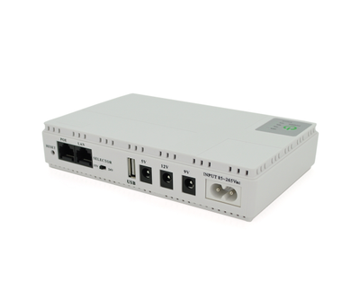 ИБП Voltronic DC1018P/10400 для роутеров/коммутаторов/PON/POE-430 10400mAh White