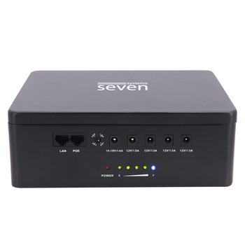 ДБЖ SEVEN UPS-7960 black 60W LiFePO4 з регулюванням вихідної напруги