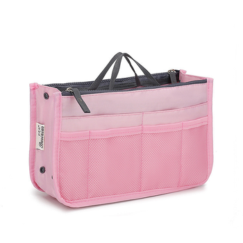 Органайзер для сумки Bag in Bag 28х17x10 см. Розовый цвет