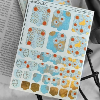 Плівки для педикюру RichColor Nail Wraps № 12