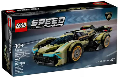 Zestaw klockow LEGO Speed Champions Luksusowe Lamborghini Lambo V12 Vision GT 230 elementow (76923) (955555909516906) - Outlet