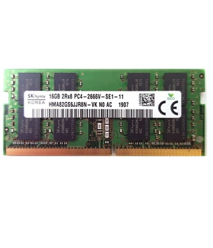 Оперативна пам'ять 16GB SODIMM DDR4 2666 MHz Hynix HMA82GS6JJR8N-VK б/в hma82gs6jjr8n-vk