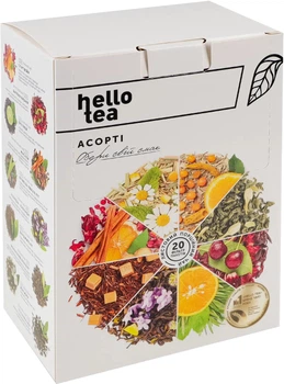 Набор чая Hello tea Ассорти 20 пакетиков (4820208950510)