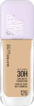 Podkład matujący Maybelline New York Superstay Lumi 126 30 ml (3600531691905)