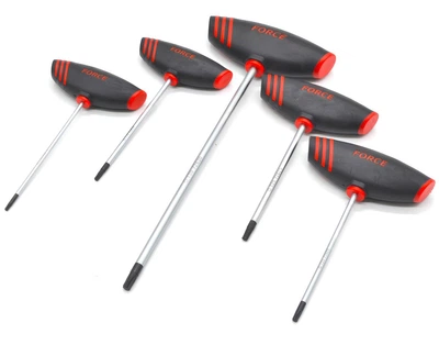 Набор отверток Torx Т-образные 5 ед. T10-T30 FORCE 2058 F
