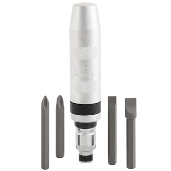 Отвёртка ударная + 4 насадки L-80 мм FORCE 5064L F