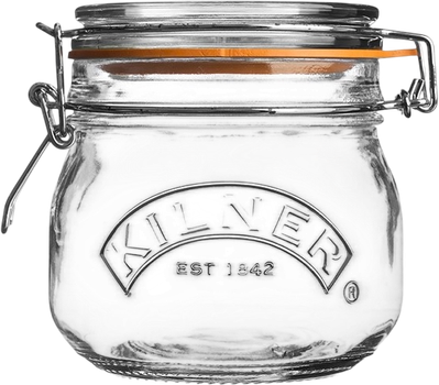Банка Kilner Round Clip Top Jars прозора 500 мл (5010853158389)