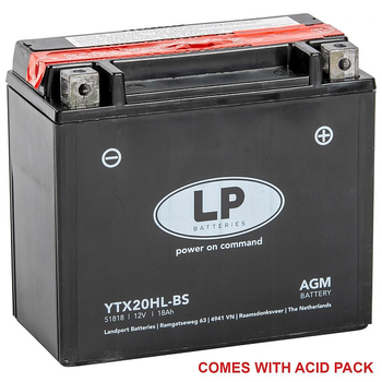 Мото аккумулятор 18Ач 310А "+" справа LP Battery, MA LTX20HL-BS