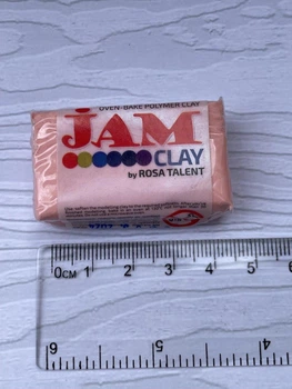 Полімерна глина "Jam Clay" ( 20 грам) Персик, 5018400 Rosa