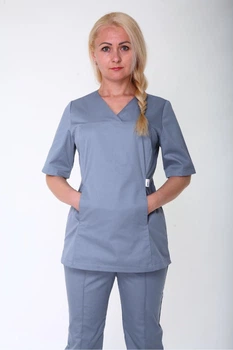 Медичний жіночий костюм хірурга через голову 46р. № 3265 котон