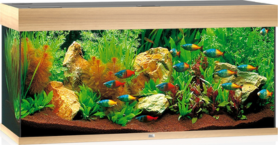 Zestaw akwariowy Juwel Rio 180 LED Dąb jasny (4022573048506)