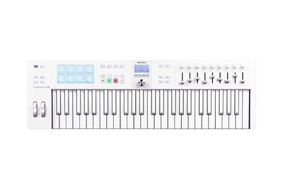 MIDI-клавіатура Arturia KeyLab Essential 49 mk3 Alpine White Special Edition