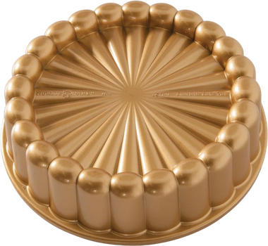 Forma do pieczenia babki Nordic Ware złota 22 x 22 x 5.7 cm (0011172835772)