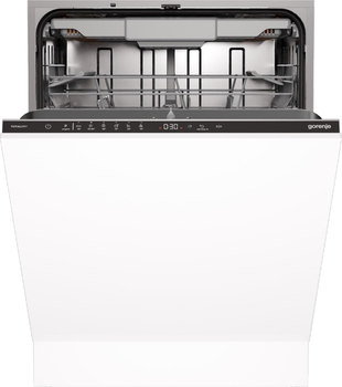 Gorenje Посудомийна машина вбудовувана, 16компл., A+++, 60см, AquaStop, автоматичне відчинення, сенсорн.упр, 3и кошики, білий