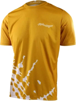Велоджерси Troy Lee Designs Flowline SS Jersey Big Spin Gold XL (1106-335908005)